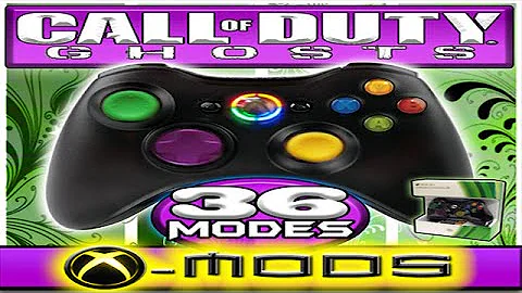 Call Of Duty Ghosts: Modded Pad, Dropshot/Rapidfire Preview! (X-Mods controllers)