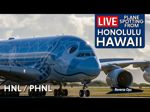 LIVE HAWAII AIRPORT ARRIVALS AND DEPARTURES - HNL / PHNL - 7/12/2025