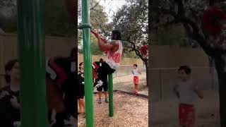 CALISTHENICS WITH BEGINNERS🔥🔥🔥 #calisthenics #pullups #fitness #workout #shorts
