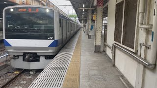 E531系0番台K415編成普通上野行き到着 上野駅