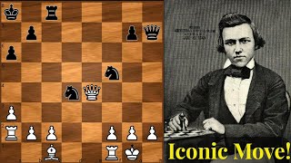 Paul Morphy's Iconic Chess Move | Chess Move Of The Day | NN vs Paul Morphy (1859) | Best Chess Game