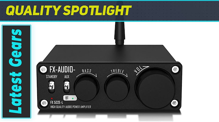 Power ampli fx-audio fx502a review