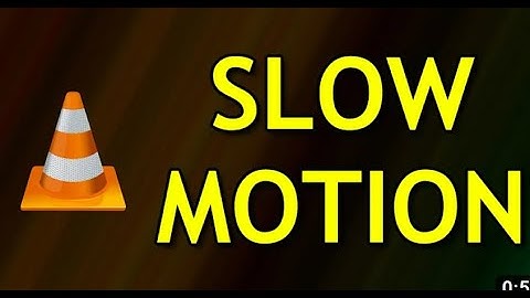 How to Slow Down or Speed Up Videos in a VLC media player??