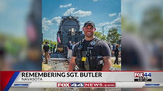 Navasota community remembers Sgt. Mark Butler