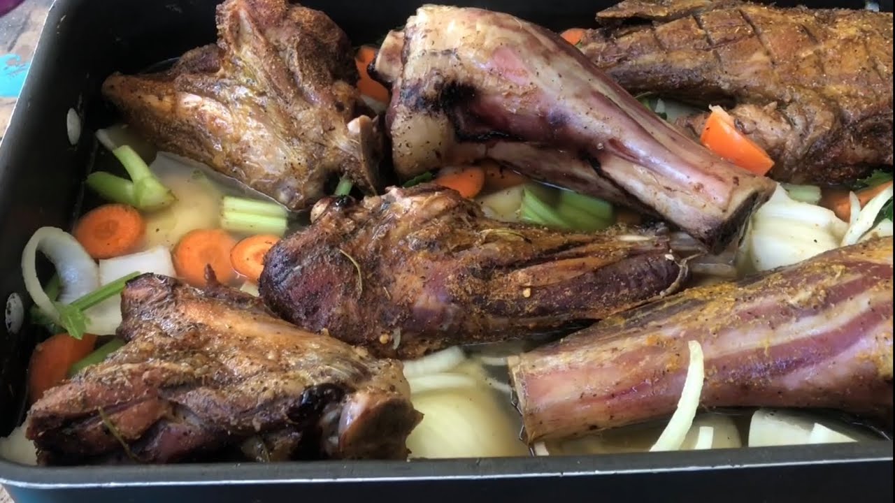 S3 EP7 Smoking with Sproaty - Smoked Lamb Shanks