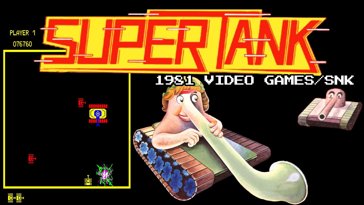 Super Tank 1981 VIDEO GAMES / SNK 【Arcade】 - YouTube
