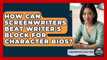 How Can Screenwriters Beat Writer