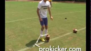 Jacob Newman at Prokicker.com Kicking Camps