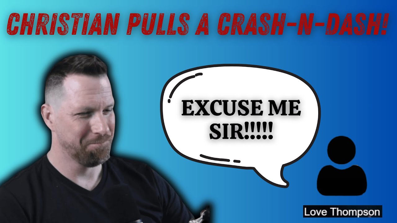 Христианин паникует, падает и бежит к Иисусу!