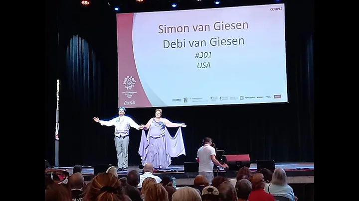 Debi & Simon, representing USA at SPECIAL OLYMPICS...