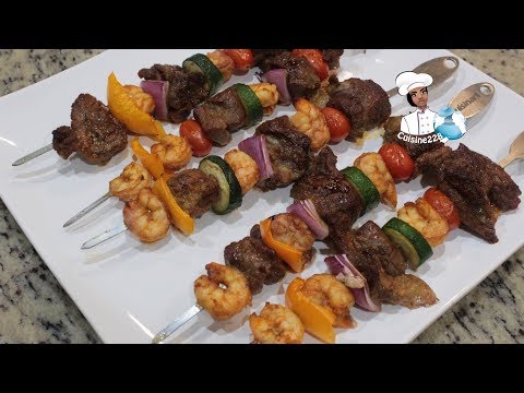 Vidéo: Crevette. Recettes De Kebab