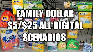 FAMILY DOLLAR $5/$25 ALL DIGITAL SCENARIOS screenshot 2