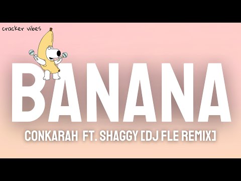 Banana - Conkarah feat. Shaggy [DJ FLe - Minisiren Remix] | Brian Griffin in banana suit dancing