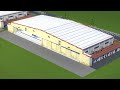 Minecraft C-130 Aircraft Hangar Tutorial (3/3)