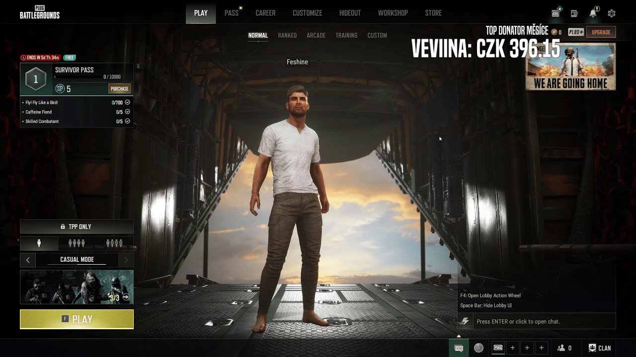 PUBG Poprvé | FESHINE | CZ/SK | STREAM | LIVE