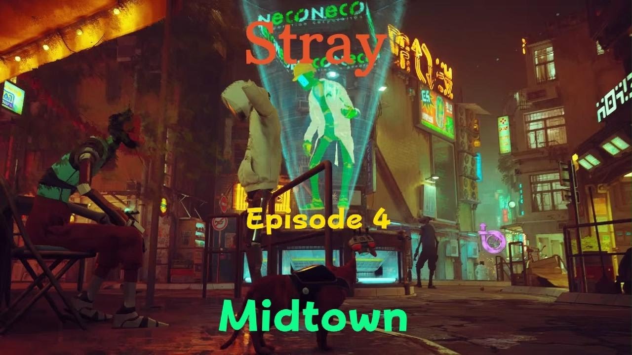 Stray episode 4 robot with with wings #fun #gaming #Stray