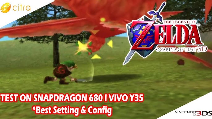 Citra 3DS Emulator MMJ 02/17] Zelda Ocarina of Time 3D HD (Snapdragon 855  Test) 