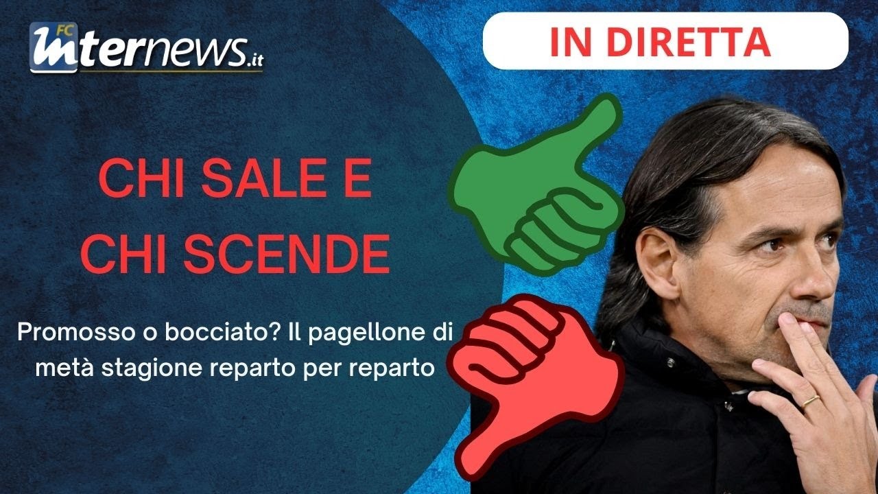 PROMOSSO, SUFFICIENTE o BOCCIATO: stiliamo INSIEME il PAGELLONE di metà