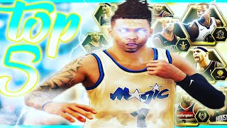 NBA LIVE 19 | TOP 5 UNSTOPPABLE BEST BUILDS To carry EVERY GAME have you UNGUARDABLE | Gameplay