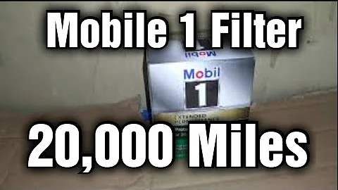 Should I Use Mobil 1 Extended Performance Oil Filter? (20,000 Miles)