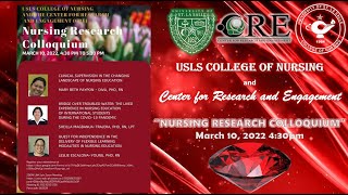 Full USLS College of Nursing Research Colloquium 2022 News