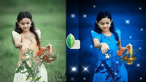 snapseed best realistic color effect editing trick//snapseed moody blue photo edit kaise kare