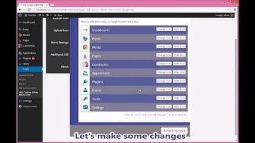 AGL Custom Admin Menu Icons - WordPress plugin