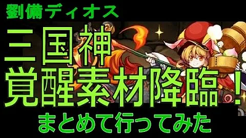 三国神 覚醒素材