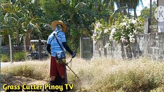 HOW DO I CUT THE DRY GRASS AND WEEDS IN EXTREMELY HOT SEASON by Grass Cutter Pinoy TV 816 views 2 weeks ago 22 minutes