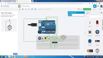 DC Motor Control Circuit Design & Simulation on Tinkercad (Part 3)
