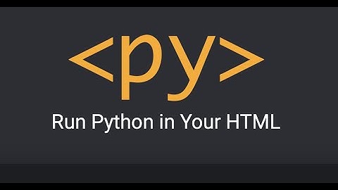 Python in Web Browser | Py-Script | Data Science | Web Development | Javascript