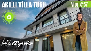 VİLLA TURU 🌞ENERJİSİNİ KENDİ ÜRETEN💚ÇEVRE DOSTU ⚡GÜNEŞ ENERJİSİ ISI POMPASI TULYA DELUXE #57 EV TURU