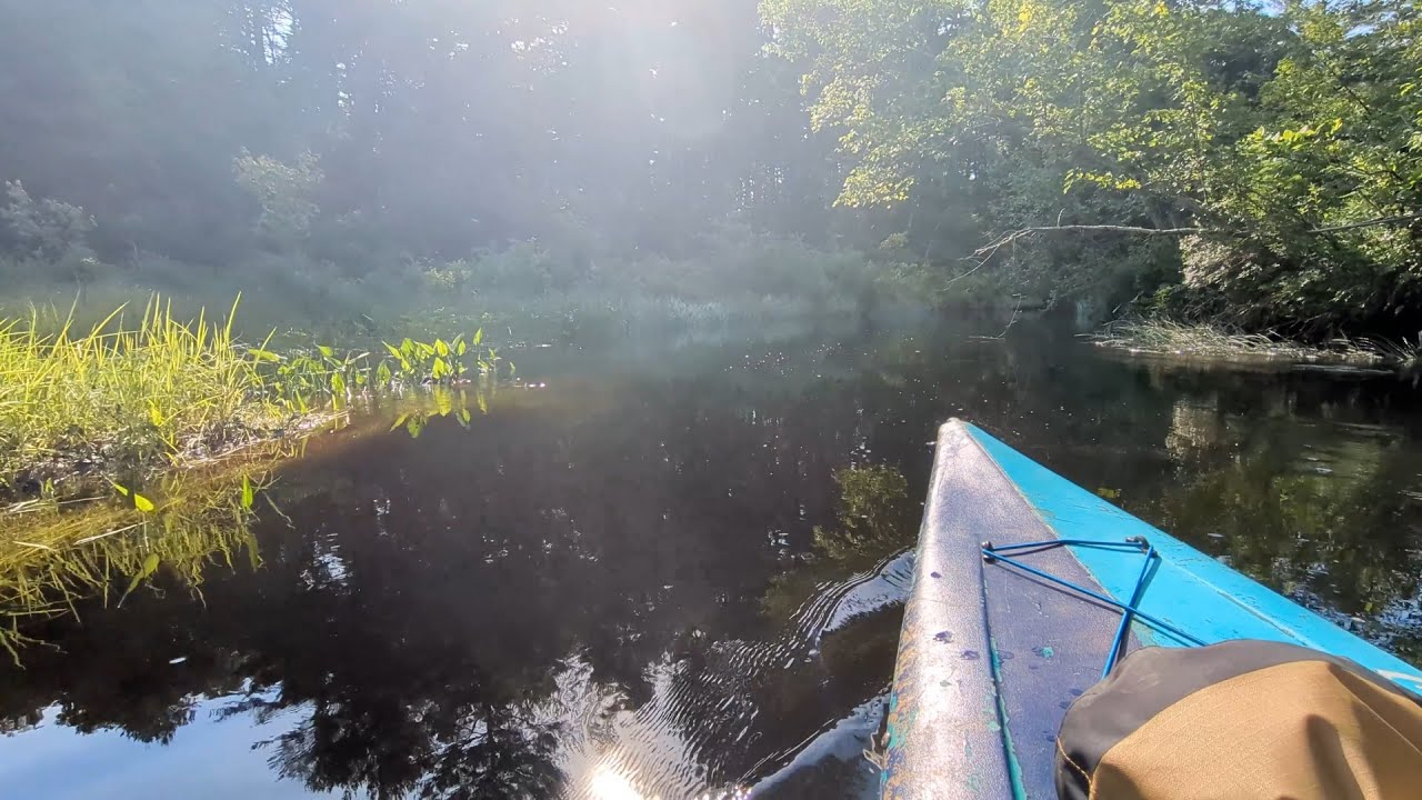 Big River Solo Kayak Camping, West Greenwich, Rhode Island - YouTube