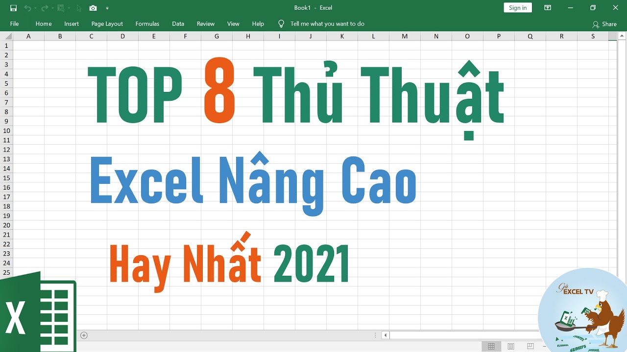 TOP 8 thủ thuật excel nâng cao hay nhất năm 2021