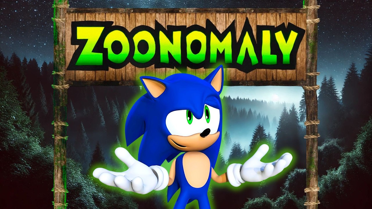 Соник играет в ZOONOMALY