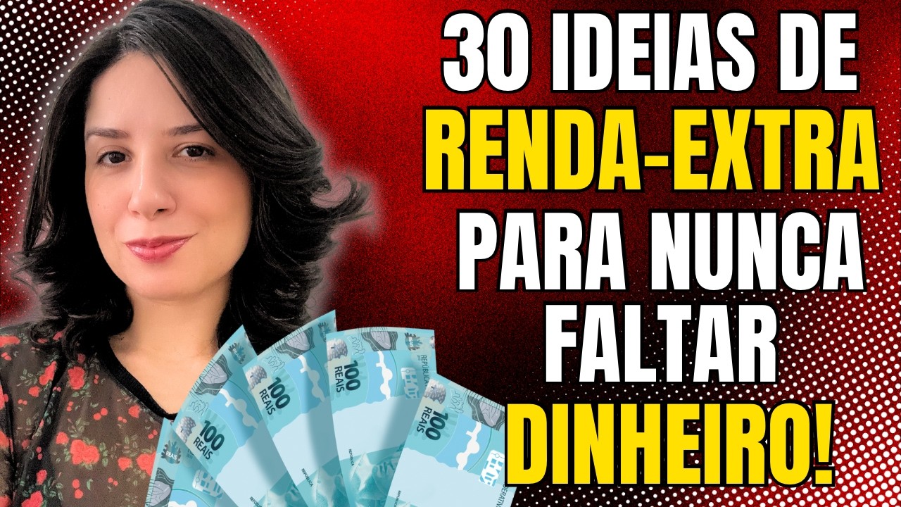30 IDEIAS DE RENDA EXTRA PARA GANHAR MAIS DINHEIRO E ORGANIZAR AS ...