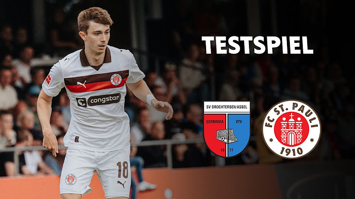 LIVE: SV Drochtersen/Assel – FC St. Pauli (Testspiel)