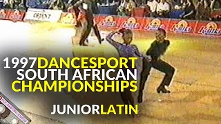 1997 Dance Sport SOUTH AFRICAN Championships - JUNIOR LATIN (Samba and Rumba)