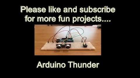 Arduino Thunder Tutorial 05 |  Noise detecting system (Using Sound Sensor)