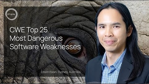 CWE Top 25 Most Dangerous Software Weaknesses. July 6, 2023 story by Edwin Kwan