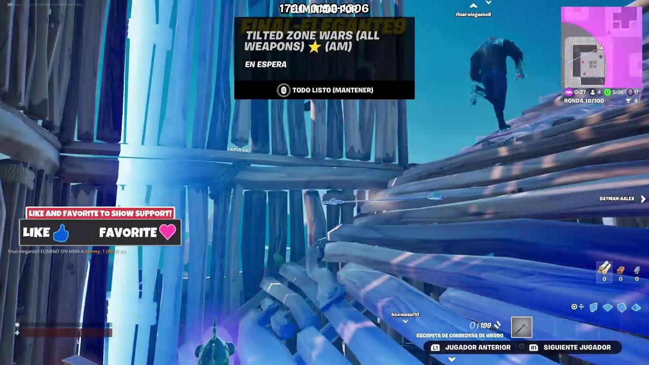 fortnite / uenete a jugar y veamos si se hacen las privadas