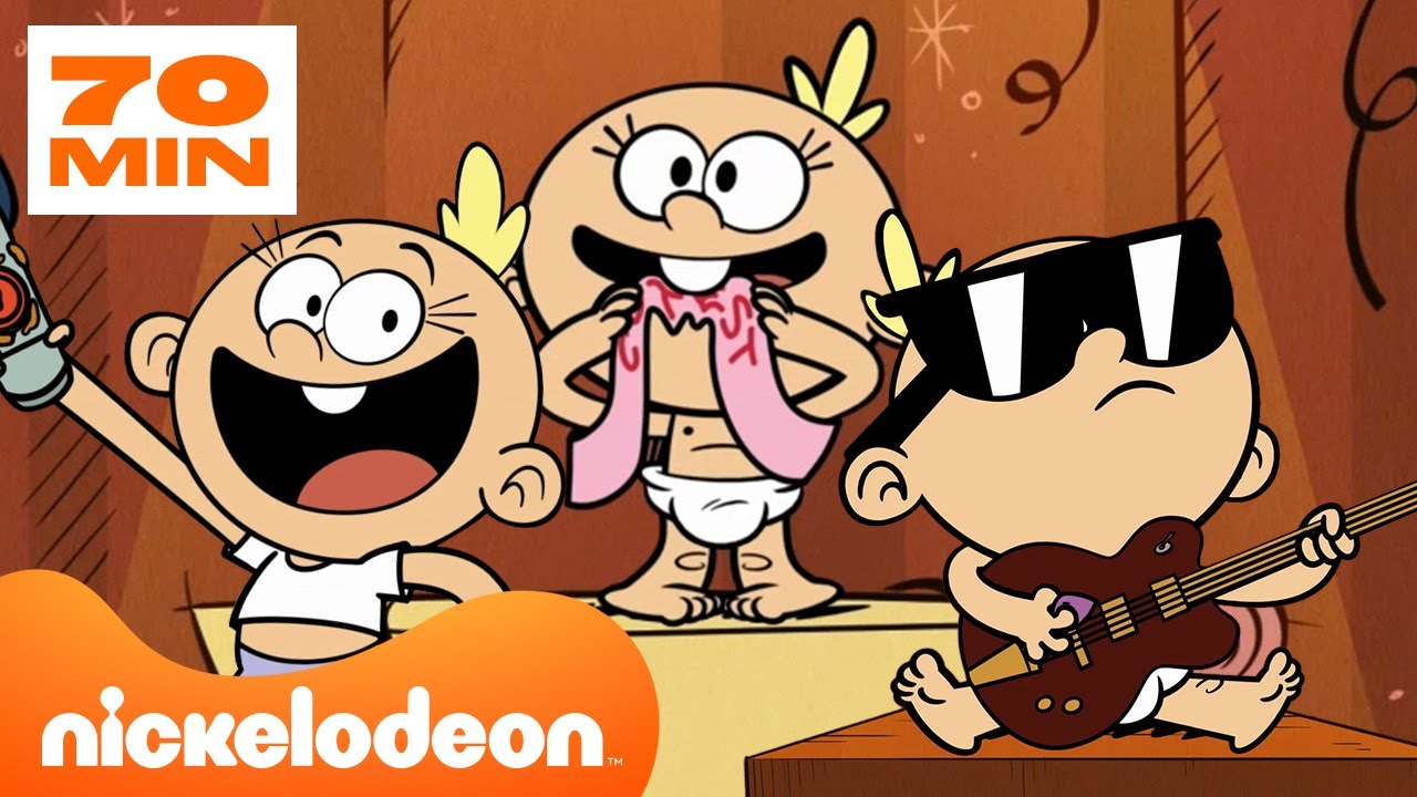 Bienvenue chez les Loud Les meilleurs moments de bébé Lily 👶 Nickelodeon France YouTube