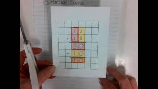 Math Journal p. 32 - Partial Sums Addition