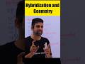 Hybridization and Geometry of molecules in 1 minute #chemistryclass11 #cbse #jkbose