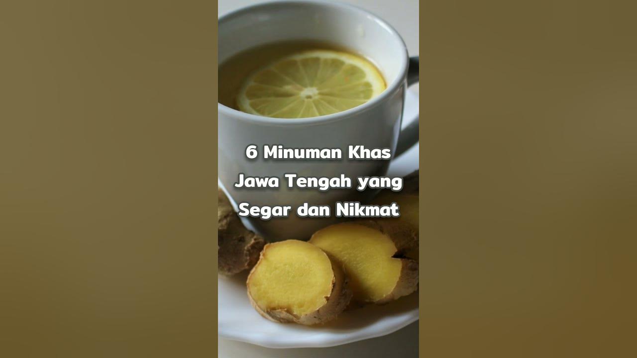 6 Minuman Khas Jawa Tengah yang Segar dan Nikmat #shorts #minuman
