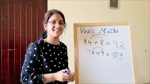 Vedic Maths for Beginners || Tutorial 2 || Addition table || Double digit + Single digit Addition