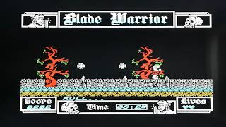 Blade warrior on the zx spectrum