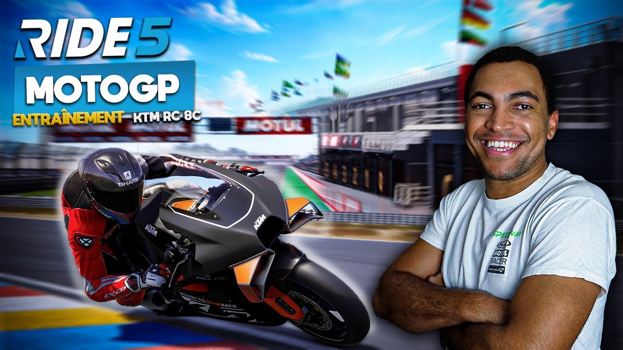 RIDE 5 - ENTRAÎNEMENT MOTOGP AVANT RIDE 6 EN KTM RC 8C !