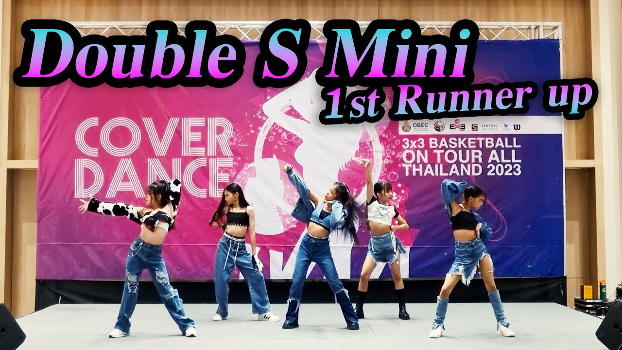 DOUBLE S MINI 🥈 1st Runner up | Cover Dance 3x3 Basketball On Tour Thailand 2023 STAGE 8 [4K]