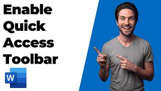 How To Enable Quick Access Toolbar In Word (Easy Guide)